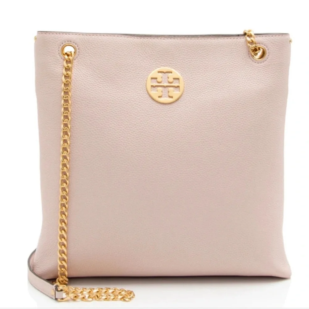 Tory Burch Everly Leather Swingpack Bag Crossbody Purse